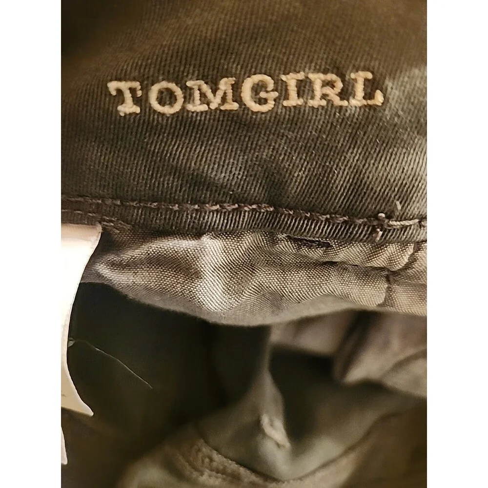 American Eagle Nwt Tomgirl Super Stretch X Size 10 Regular Pants - Picture 9 of 9